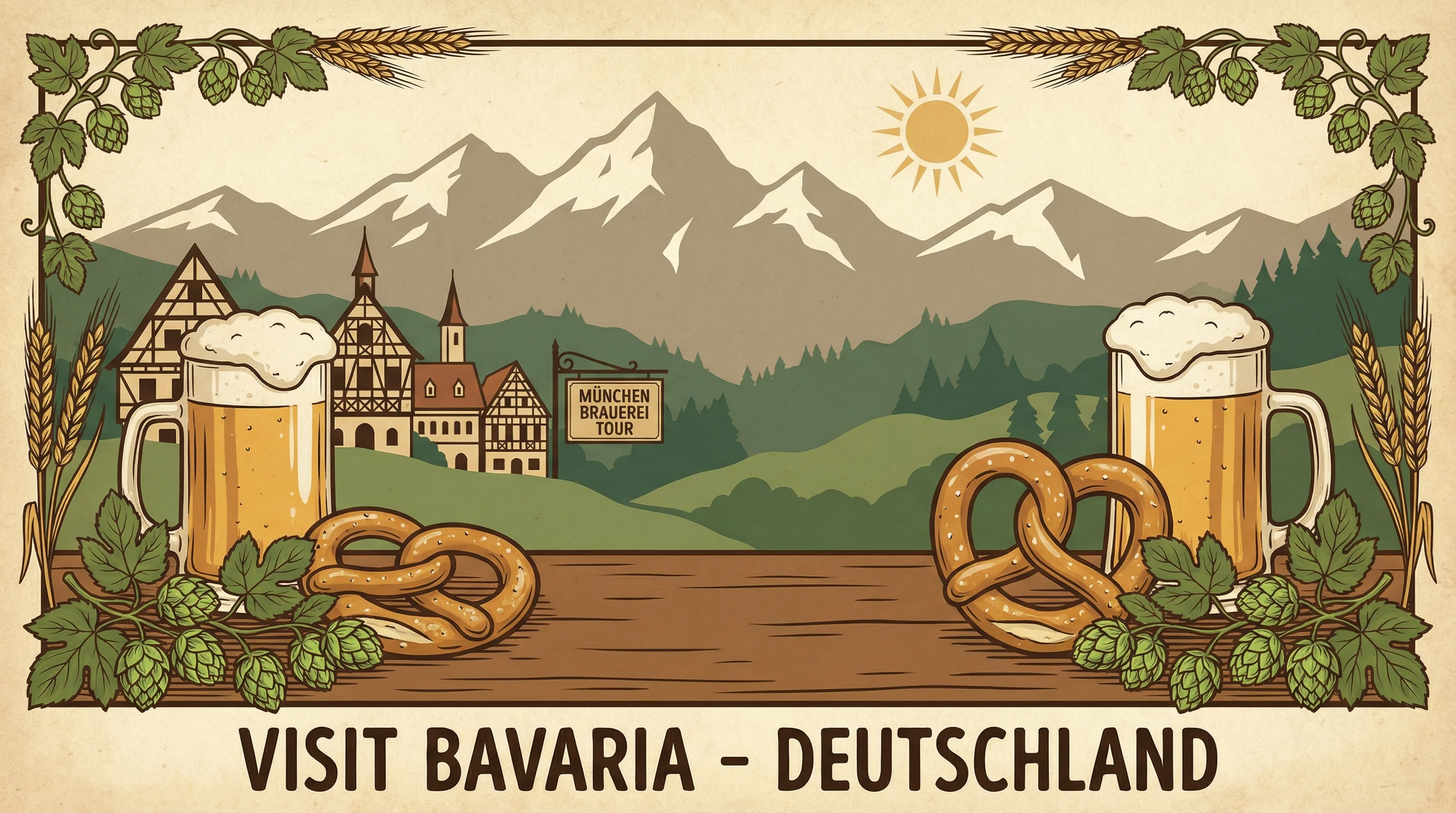 MUNICH, GERMANY Brewery Tour